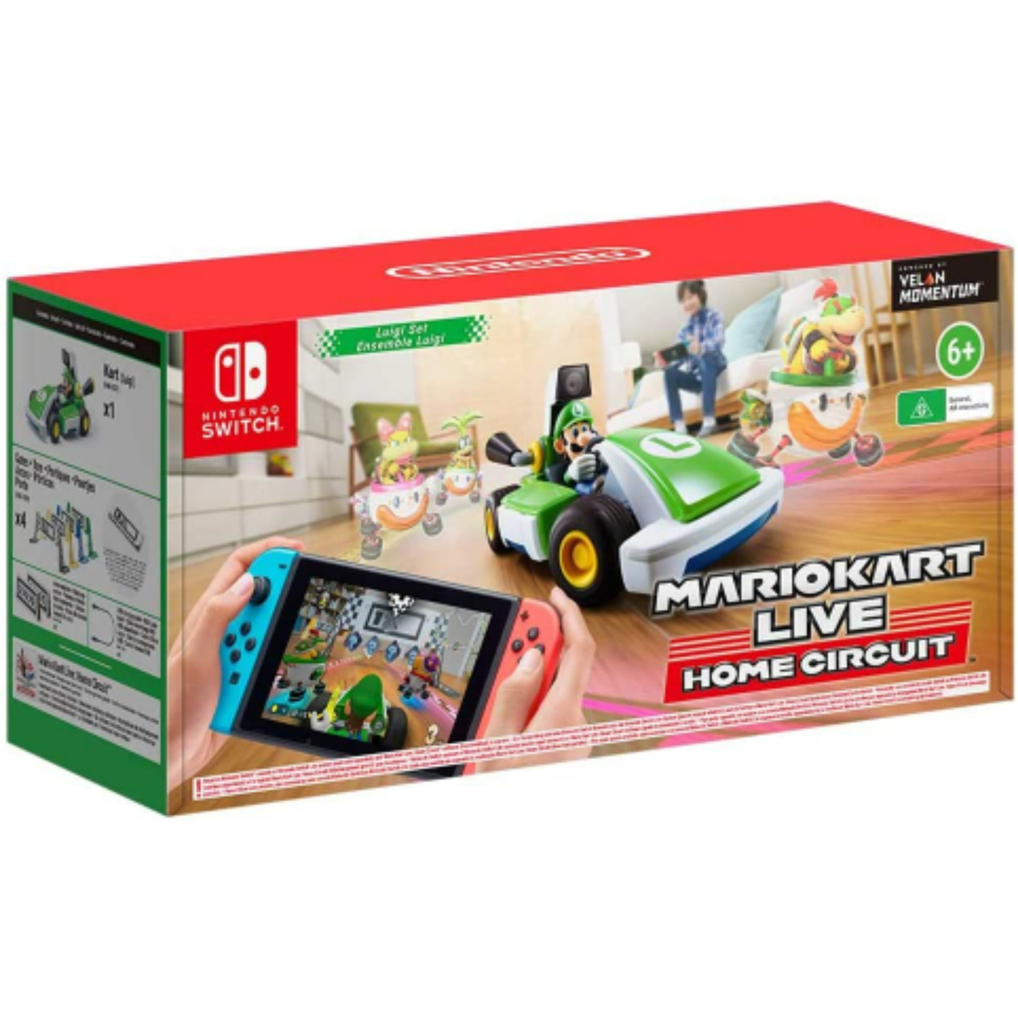 Nintendo Switch MARIOKART LIVE  CIRCUIT Mario Kart Live: Home Circuit Luigi Set for Nintendo Switch