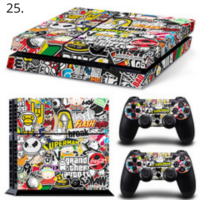 Playstation 4 Skins|Stickers 25. Playstation Accessory