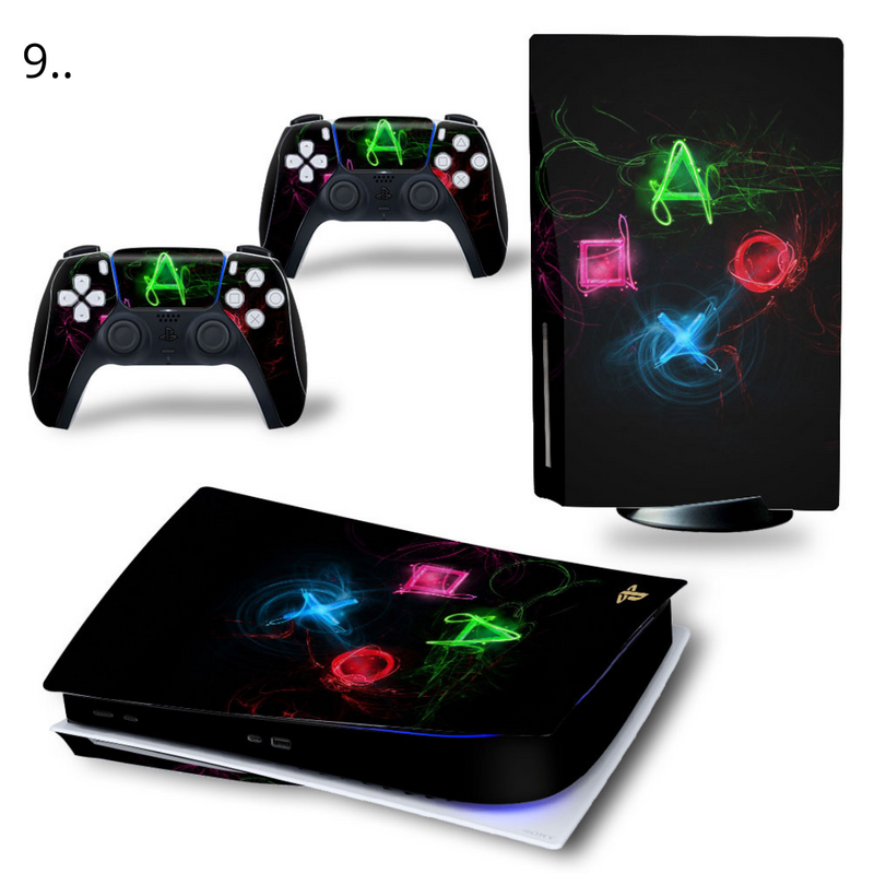 Ps5 Playstation 5 Disc Edition Skins|Stickers 9. Playstation Accessory