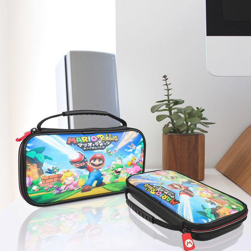 Nintendo Switch Deluxe Travel Case - Mario+Rabbids Kingdom Battle Nintendo Switch Accessory