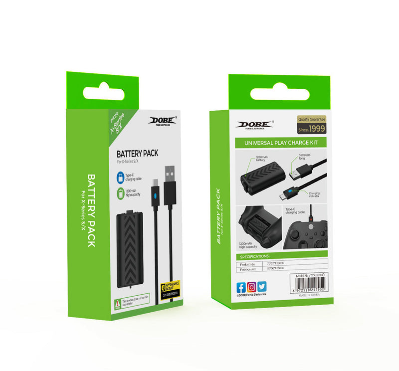 Dobe Battery Pack For Xbox Series S/x & One Controllers Accessory