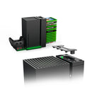 Dobe TYX-0667 Multifunctional Stand Dual Controller Charger Charging Dock Station Game Storage Rack For Xbox Series X