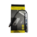 Type-C to HCTV 5 in 1 LAN + Type C + USB3.0 + HDTV