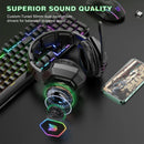 ONIKUMA B100 Headset Headworn Bluetooth 2.4g Wireless Wired Three Mode Lightweight E-Sports Gamer Headphone