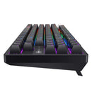 Havit KB892L 87 Keys Blue Switch RGB Backlit USB Wired Mechanical Gaming Keyboard