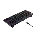Havit KB892L 87 Keys Blue Switch RGB Backlit USB Wired Mechanical Gaming Keyboard