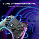 P05 Ergonomic RGB Wireless Controller with Turbo Function and Back Buttons for PS3, PS4, PC, Mobile Phones & Nintendo Switch