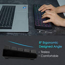 Rk Royal Kludge Rk61 Rgb Dual Mode Wireless/wired 60% Mechanical Gaming Keyboard - Black