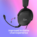 HyperX Cloud Stinger 2 Core – Gaming Headset, Lightweight Over-Ear Headset with mic, Swivel-to-Mute mic Function - Black
