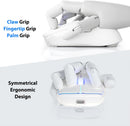 Attack Shark X5 RGB Weightless Mouse Tri-Mode Wired/2.4G/BT5.0, PAW3312 PixArt Optical Sensor, up to 4000DPI, with Long Battery Life for Office/Game