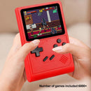 GB300 Handheld Game Console Built-in 8G 3.0 Inch Screen Classic Video Game Player 6000+ Games AV Output 800mAh