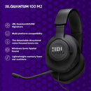 JBL Quantum 100 M2 Wired Gaming Headset - Black
