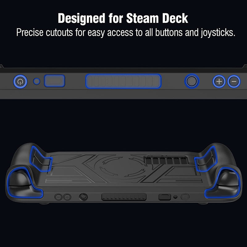 Dobe Protective Cover for Steam Deck Shock-Absorption Anti-Scratch Design