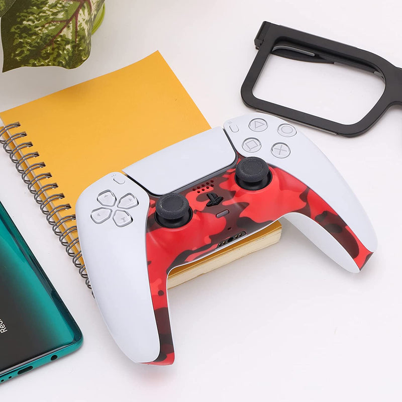 Decoration Shell Cover With Two Analog Grips For Ps5 Dualsense Controller Playstation 5 Accessory