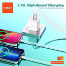 MOXOM Dual USB-A High-Speed Charger
