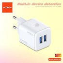 MOXOM Dual USB-A High-Speed Charger