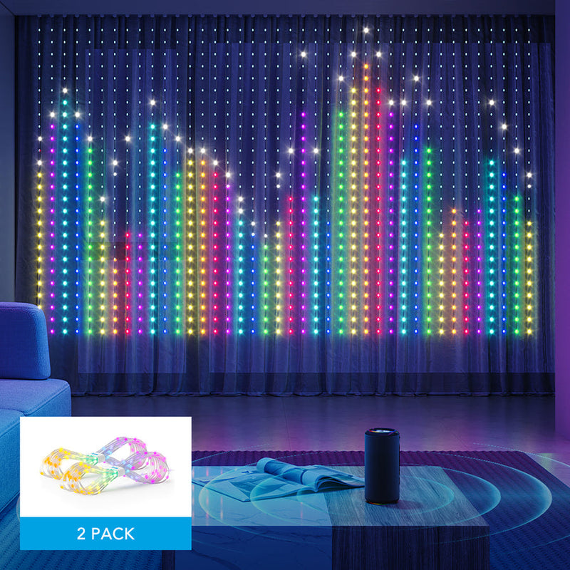 Govee Curtain Lights Dynamic DIY Light Art Canvas