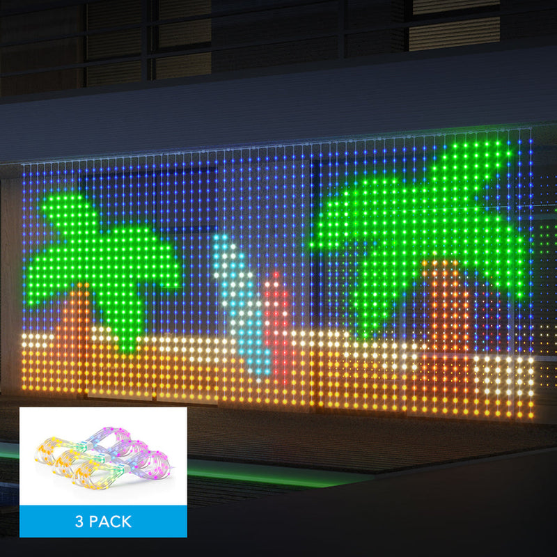 Govee Curtain Lights Dynamic DIY Light Art Canvas