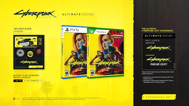 Cyberpunk 2077 Ultimate Edition PlayStation 5 PS5