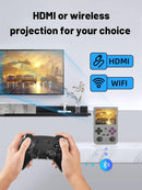 Anbernic RG353V Handheld Game Console , Dual OS Android 11 and Linux System Support 5G WiFi 4.2 Bluetooth Moonlight Streaming HDMI Output Built-in 64G SD Card 4452 Games