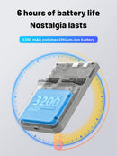 Anbernic RG353V Handheld Game Console , Dual OS Android 11 and Linux System Support 5G WiFi 4.2 Bluetooth Moonlight Streaming HDMI Output Built-in 64G SD Card 4452 Games