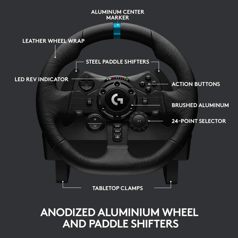 Logitech G923 Trueforce Racing Wheel For Ps4 Ps5 And Pc Playstation 5 Accessory