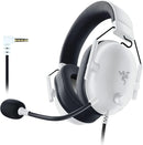 Razer BlackShark V2 X Gaming Headset: 7.1 Surround Sound - White