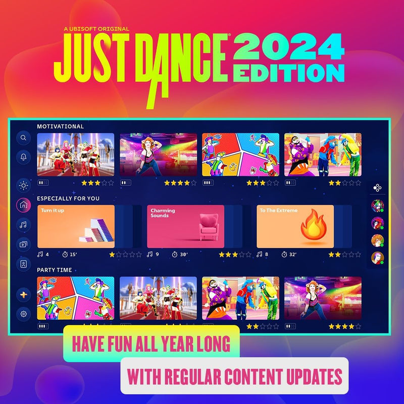 Just Dance 2024 Edition - Nintendo Switch (Digital Code in Box / Game Card Not Included)