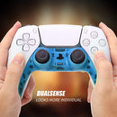 Decoration Shell Cover With Two Analog Grips For Ps5 Dualsense Controller Playstation 5 Accessory
