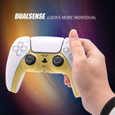Decoration Shell Cover With Two Analog Grips For Ps5 Dualsense Controller Playstation 5 Accessory