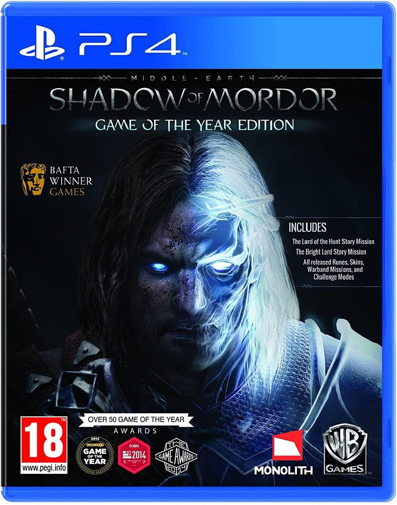 Middle Earth: Shadow of Mordor Game of the Year Ed. - PlayStation 4 | PS4