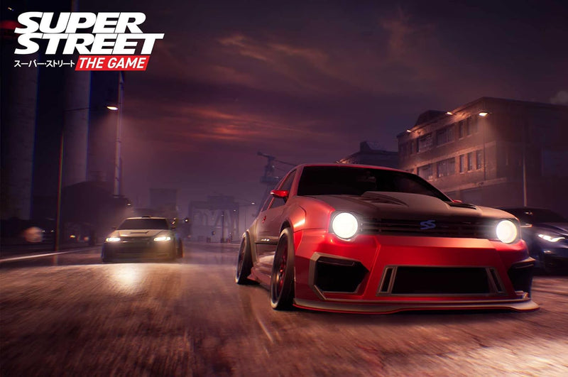 Super Street Racer Bunlde - Game + Joy-con Wheel Nintendo Switch