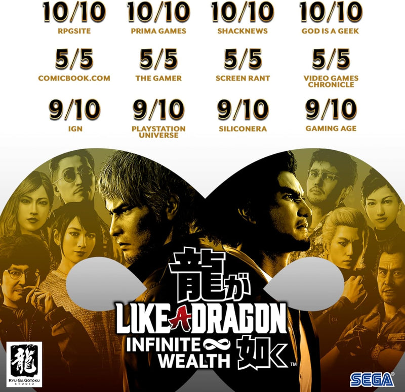 Like a Dragon: Infinite Wealth - PlayStation 5 | PS5