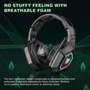 ONIKUMA B100 Headset Headworn Bluetooth 2.4g Wireless Wired Three Mode Lightweight E-Sports Gamer Headphone