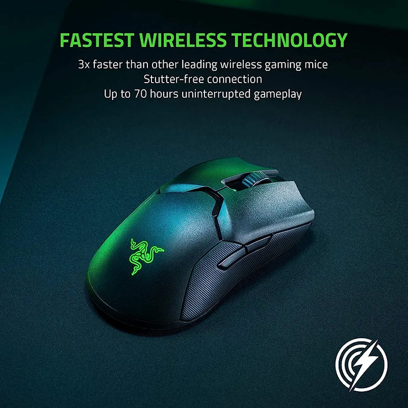 Razer Viper Ultimate Lightweight Wireless Gaming Mouse with Charging Dock