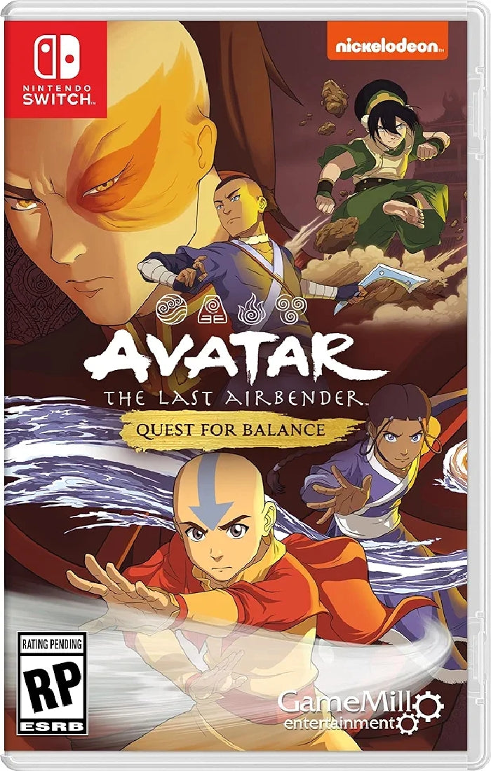 Avatar The Last Airbender: The Quest for Balance - Nintendo Switch