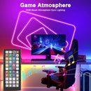 RGB Neon Rope Lights IP67 Waterproof, Bluetooth APP Control, Flexible Silicone Design