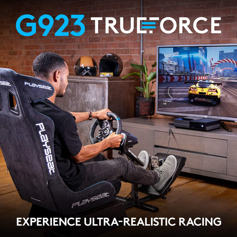 Buy the Logitech G923 TrueForce Sim Racing Wheel For Xbox X S & PC (  941-000161 ) online 