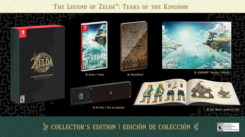 The Legend of Zelda: Tears of the Kingdom Collector’s Edition
 - Nintendo Switch