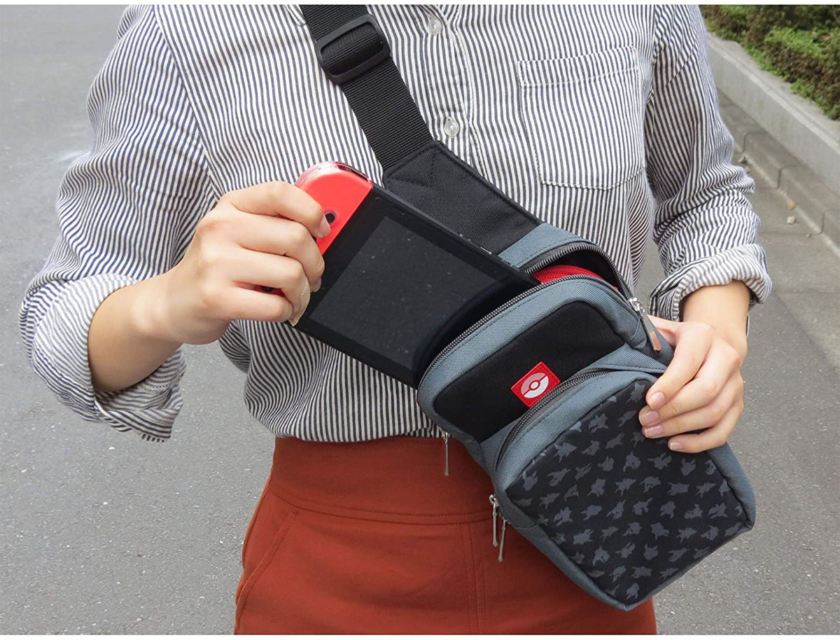 Hori Go Pack Hori Shoulder Pouch Bag For Nintendo Switch Pokemon