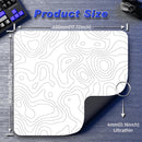 Attack Shark CM02 eSport Gaming Mouse Pad - White with Contour Line