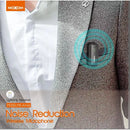 MOXOM Noise Reduction Lightning Wireless Microphone for Live Shows, Vlogs, and Interviews