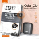 MOXOM Noise Reduction Lightning Wireless Microphone for Live Shows, Vlogs, and Interviews