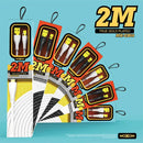 MOXOM 2M True Gold Plated Data Cable - Black