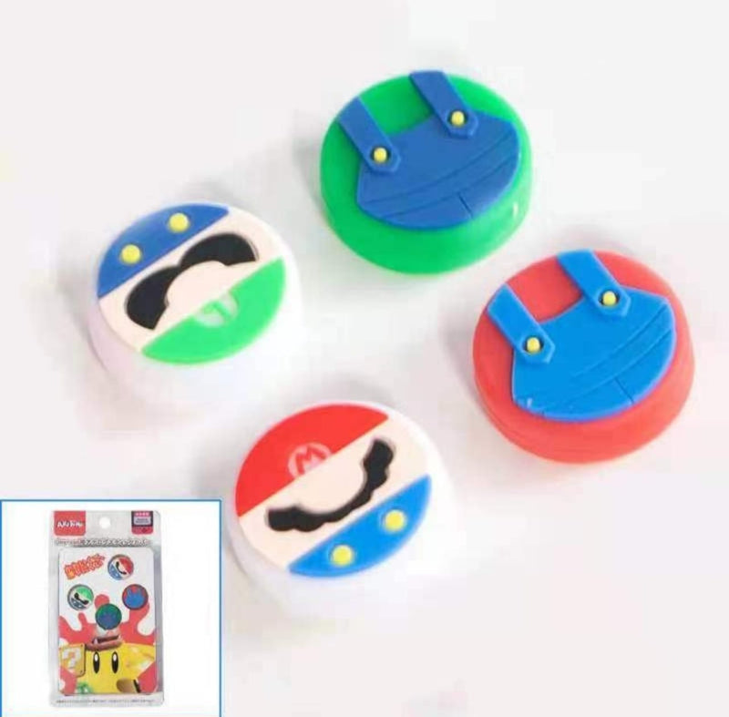 Silicone Thumb Grips For Nintendo Switch  New Mario Set Nintendo Switch Accessory