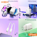 MOXOM QC18W USB-A Fast Charger with Cable