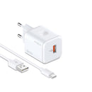 MOXOM QC18W USB-A Fast Charger with Cable
