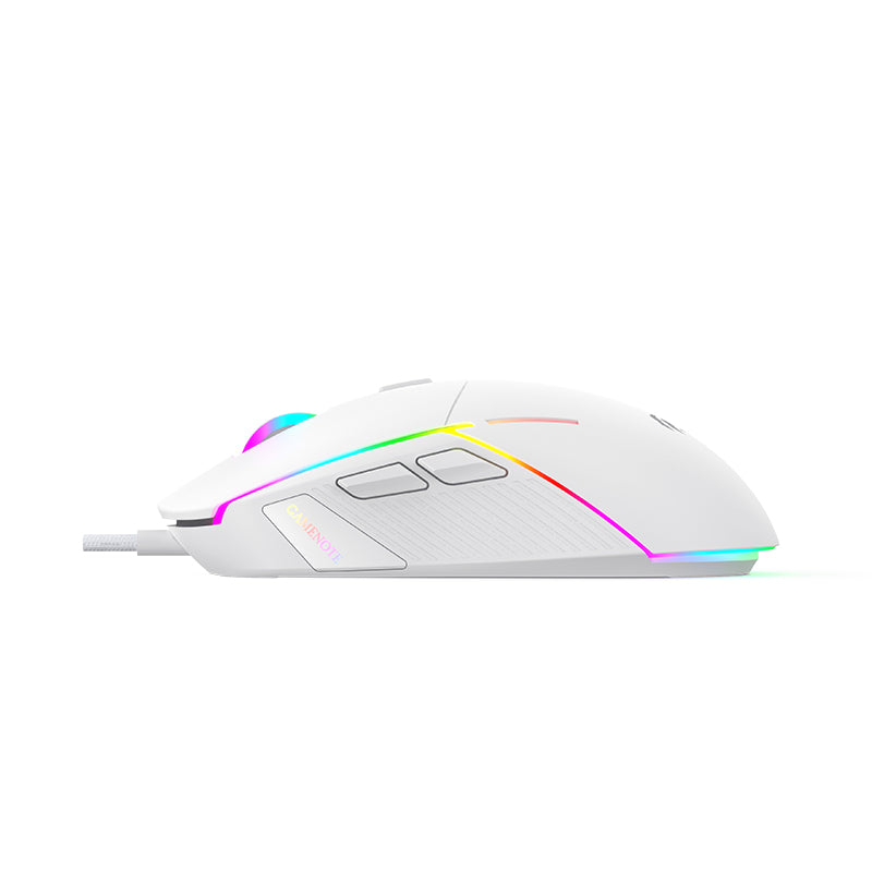 Havit  MS961 RGB Backlit Programmable Gaming Mouse - White