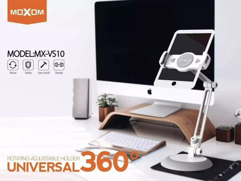 Moxom Mx-Vs10 Universal 360 Desktop Stand For Mobile Phones Tablets And Nintendo Switch Accessory