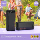 MOXOM 30000mAh PD20W SCP22.5W Power Bank